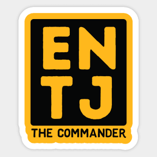 ENTJ Sticker